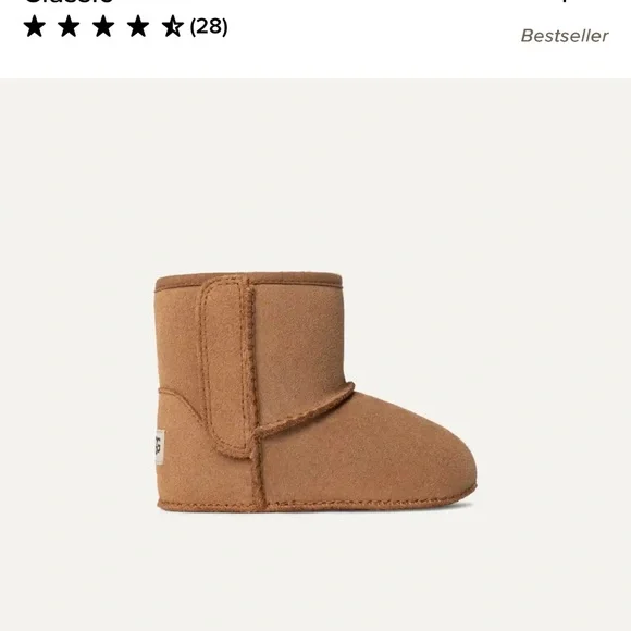 UGG Classic Baby boots size 2/3 chestnut - Picture 2 of 11